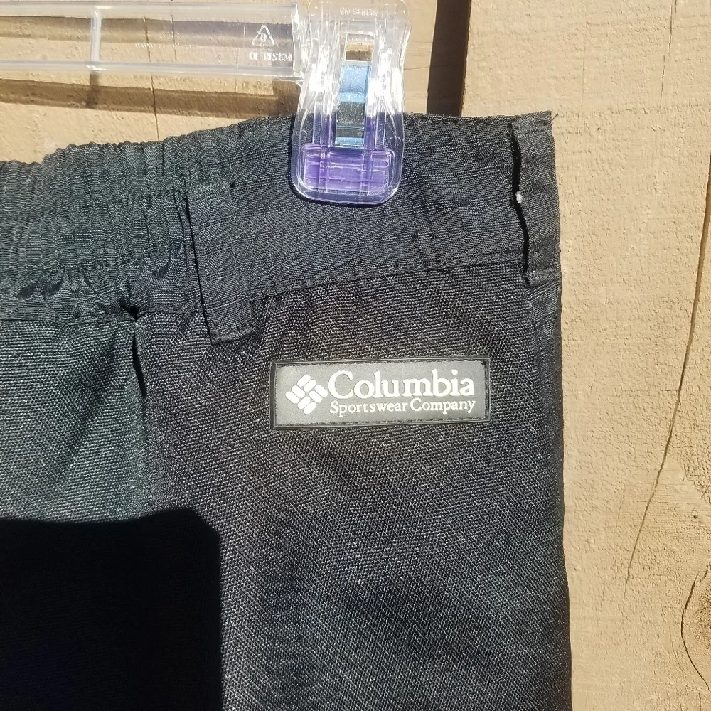 Columbia techtonite black ski pants unisex